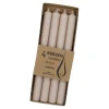 4er Set Stabkerze Rustik, Sand, 25 Cm