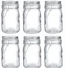 6er Set Vorratsglas Mit Bügelverschluss, 250 Ml