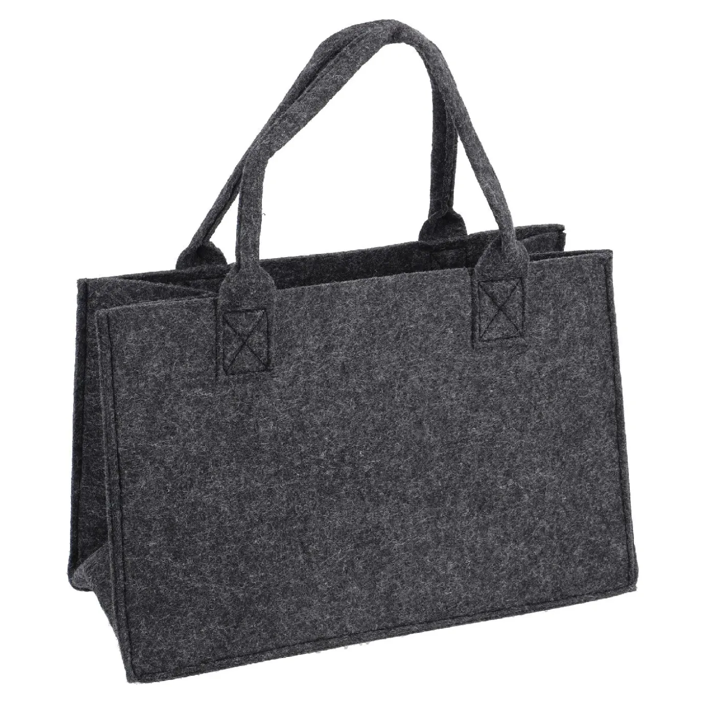 Filztasche, Dunkelgrau, 28 X 14 X 18 Cm