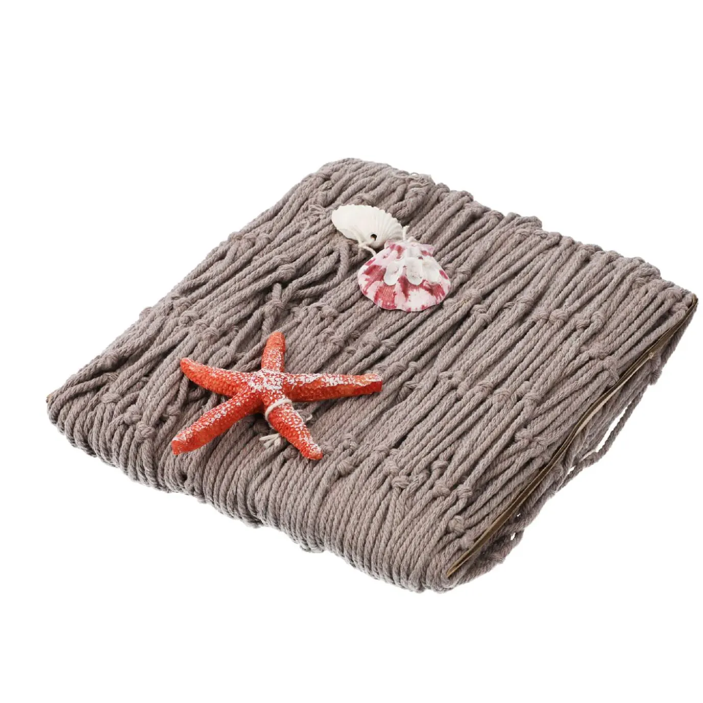 Fischernetz, Grau, 100 X 200 Cm