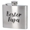Flachmann Spruch, Bester Papa, 150 Ml