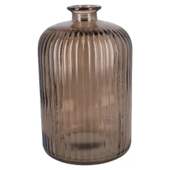 Flaschenvase Daroca, Taupe, 23 Cm