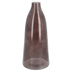 Flaschenvase Farbe, Dunkelbraun, 12 X 27 Cm