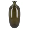 Flaschenvase Napoles, Dunkelgrün, 38 Cm
