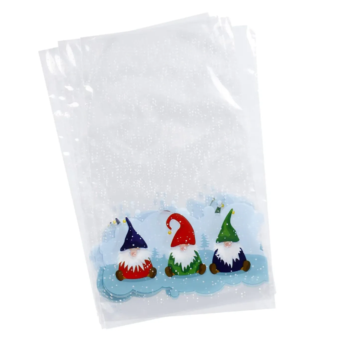 Folienbeutel, 10 Stück, Wichtel, 15 X 24 Cm