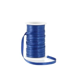 Geschenkband Satin, Dunkelblau, 3mm X 10m