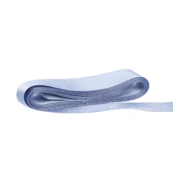 Geschenkband Satin, Rauchblau, 25 Mm X 3 M