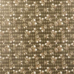 Geschenkpapier Bär, Gold, 2 M