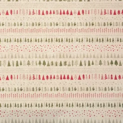 Geschenkpapier Graspapier, Bäume/creme, 1 X 3 M