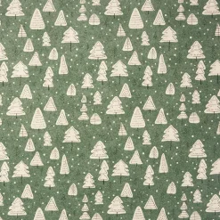 Geschenkpapier Graspapier, Bäume/grün, 1 X 3 M