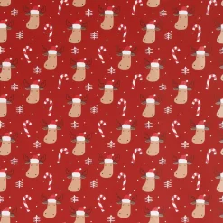 Geschenkpapier Mix, Elch/rot, 2 M