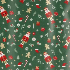 Geschenkpapier Mix, Nussknacker/grün, 2 M
