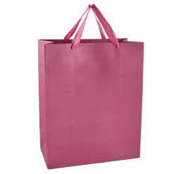 Geschenktüte Edel, Himbeerrot, 26 X 32 Cm