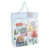 Geschenktüte Motiv, Häuser/bunt, 26 X 32 Cm