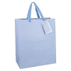 Geschenktüte Prägung, Hellblau, 25.4 X 30.5 Cm