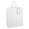 Geschenktüte Prägung, Weiß, 25.4 X 30.5 Cm