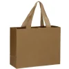 Geschenktüte Uni/matt, Braun, 25 X 20 Cm