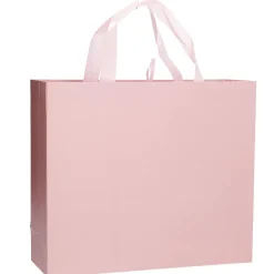 Geschenktüte Uni/matt, Rosa, 36 X 31 Cm