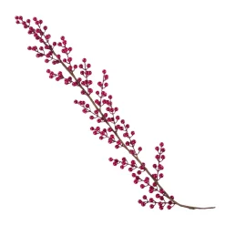Girlande Beeren, Rot, 90 Cm
