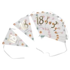 Girlande Geburtstag, 18, 300 Cm