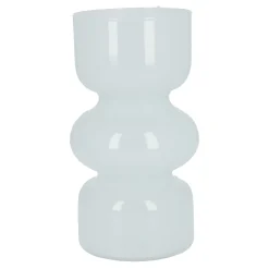 Glas-Vase Ringe, Ring/mint, 20 Cm