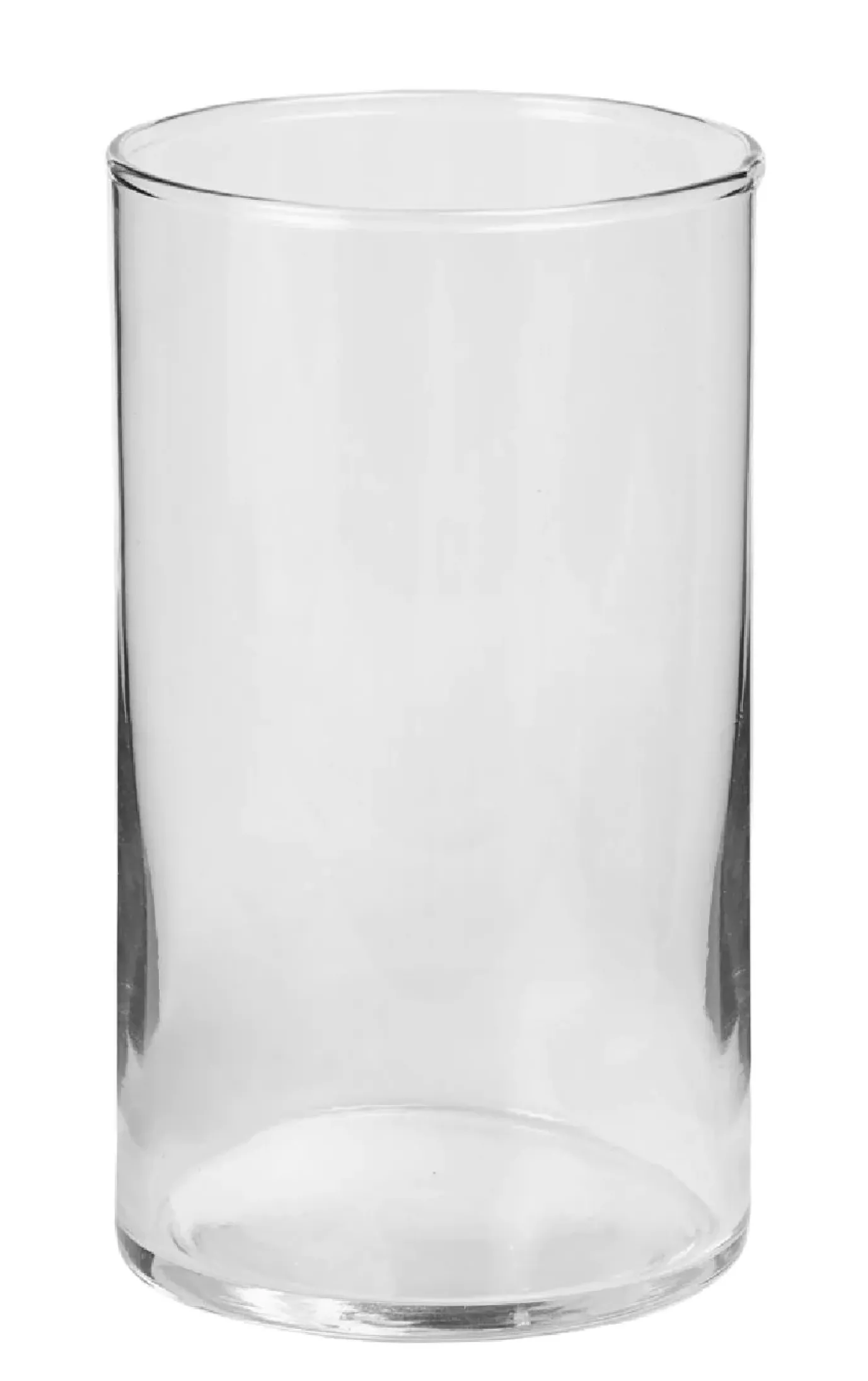 Glas-Vase Zylinder, 11 X 20 Cm