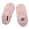 Hausschuhe Antirutsch, Altrosa, Größe 35-38