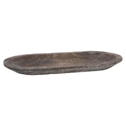 Holzschale Oval, Braun, 41 X 21 Cm