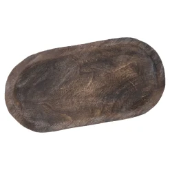 Holzschale Oval, Braun, 41 X 21 Cm