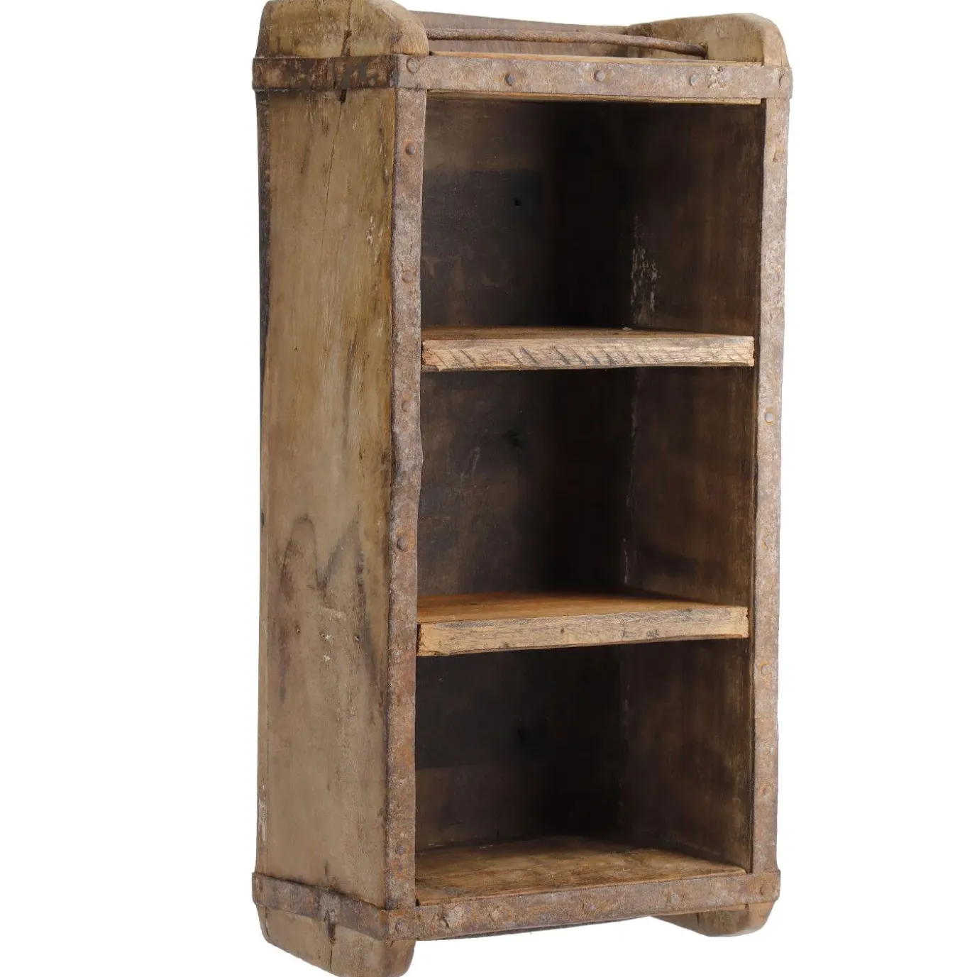 Holzschale Rustik, 3 Fächer, 33 Cm