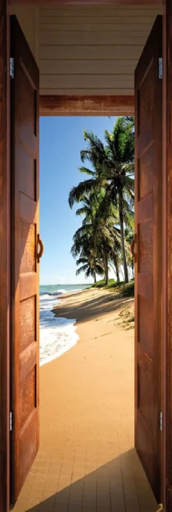 Jumboposter Beach Door, Nr. 24