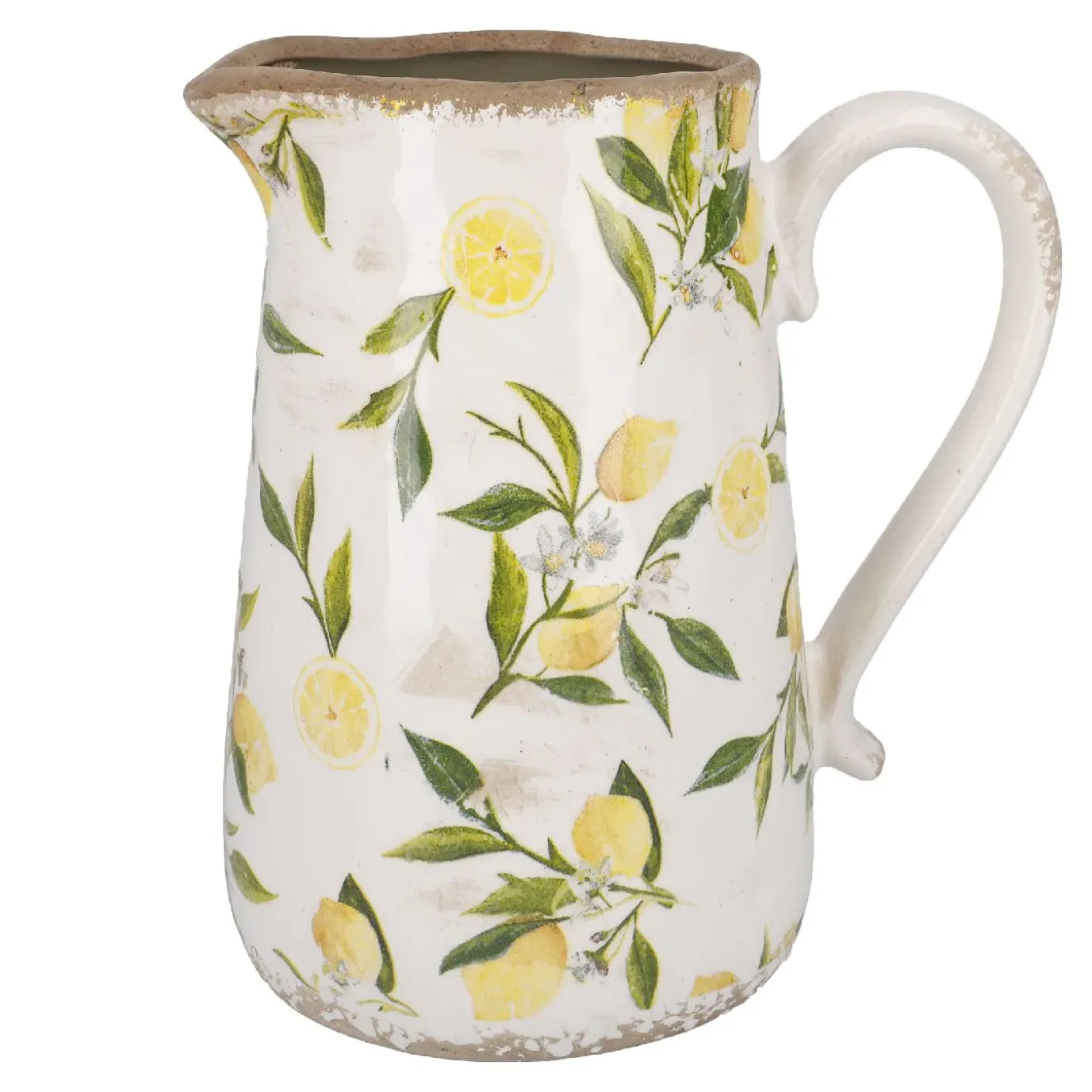 Kannenvase Zitrone, 23 Cm