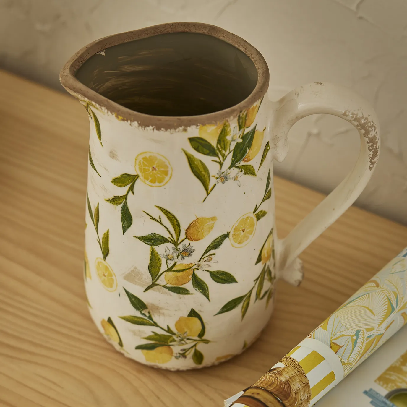 Kannenvase Zitrone, 23 Cm