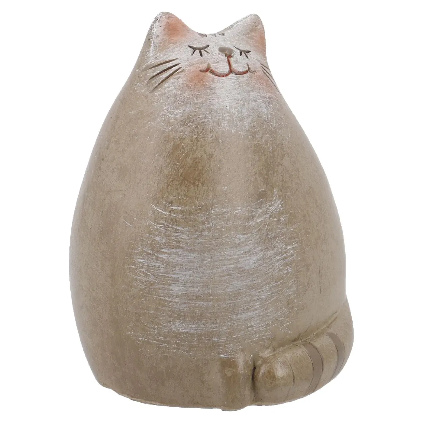 Katze, Bauchig/Augen Zu, 8.5 Cm