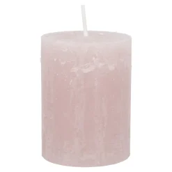 Kerze Rustik, Lara, Hell-apricot, 9 Cm