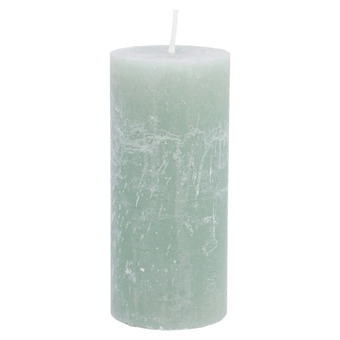 Kerze Rustik, Lara, Salbei, 15 Cm