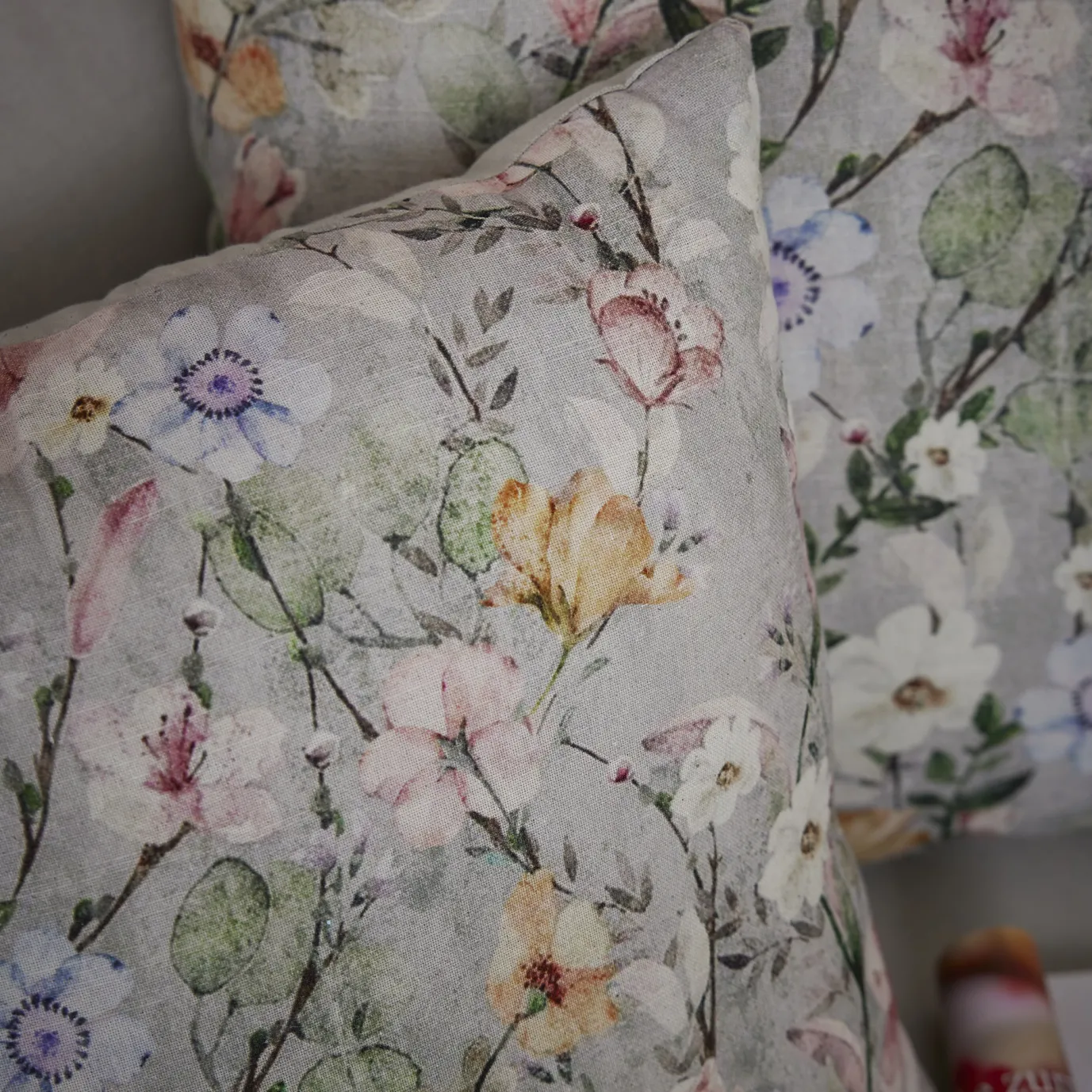 Kissen Blüten, 45 X 45 Cm