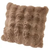 Kissen Bubble-Fell, Taupe, 45 X 45 Cm
