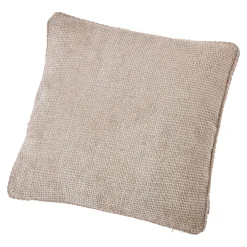 Kissen Chenille, Beige, 45 X 45 Cm