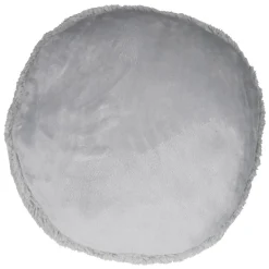 Kissen Macaron, Grau, 40 X 12 Cm