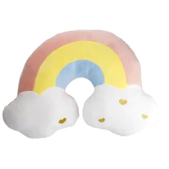 Kissen Regenbogen, Bunt, 47 X 36 Cm