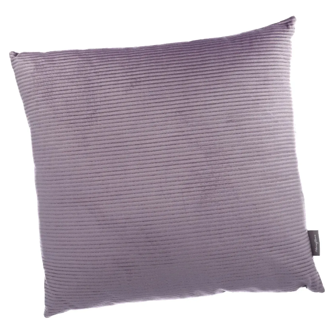Kissen Samt-Rillen, Flieder, 45 X 45 Cm