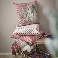 Kissen Xmas-Muster, Karo, 45 X 45 Cm