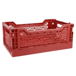 Klappbox, 27 X 17 X 11 Cm, Dunkelrot