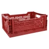 Klappbox, 34 X 24 X 13 Cm, Dunkelrot
