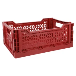 Klappbox, 34 X 24 X 13 Cm, Dunkelrot