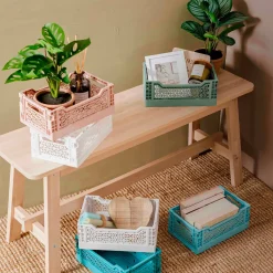 Klappbox, 27 X 17 X 11 Cm, Weiß