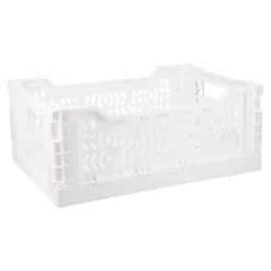 Klappbox, 34 X 24 X 13 Cm, Weiß