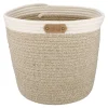 Korb Hoch, Rund/natur-weiß, 30 X 27 Cm