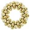 Kugelkranz Kunststoff, Champagner, 34 Cm
